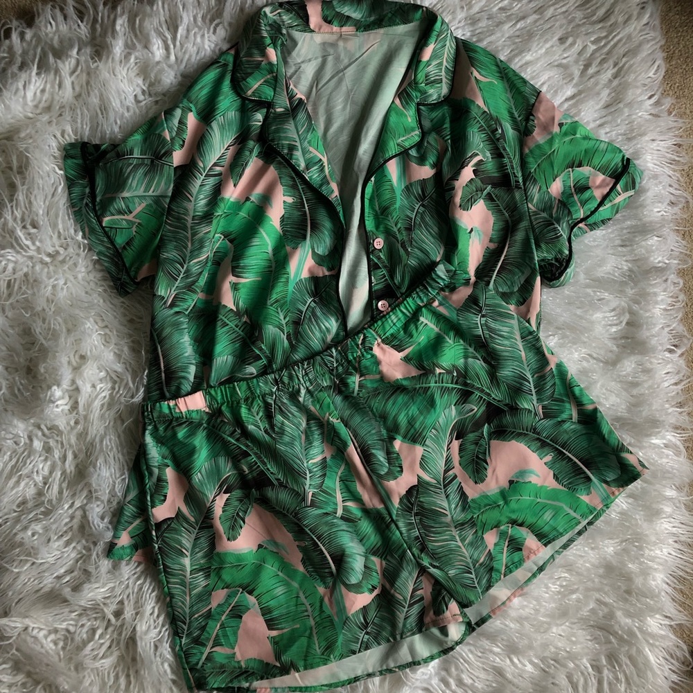 Tropical Pajama Set